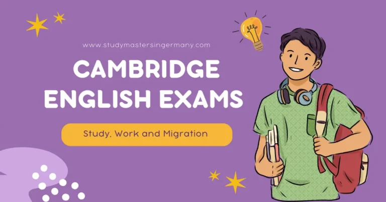 Cambridge English Exams for Studying, Working, and Migrating to Germany