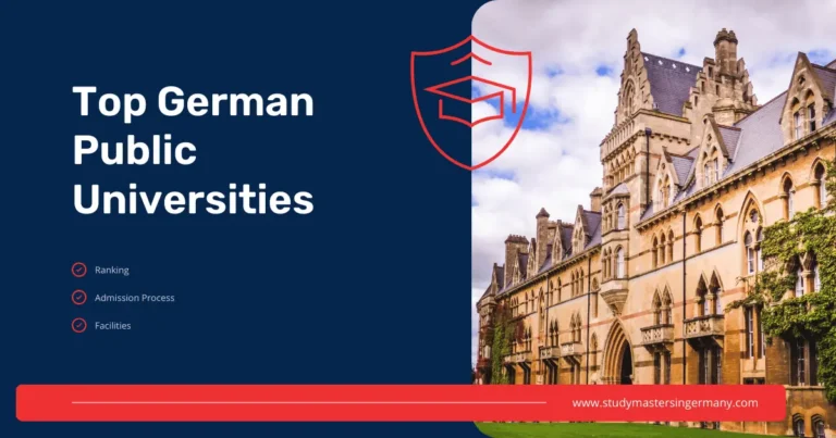 Top Public Universities In Germany