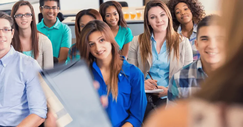 Student Attending Orientation